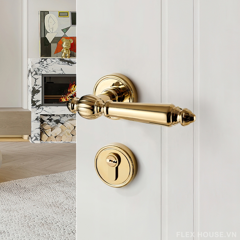 Khoá cửa phòng hiện đại hợp kim kẽm Taura C82Z322 1 Khoá cửa phòng hiện đại hợp kim kẽm Taura C82Z322 5