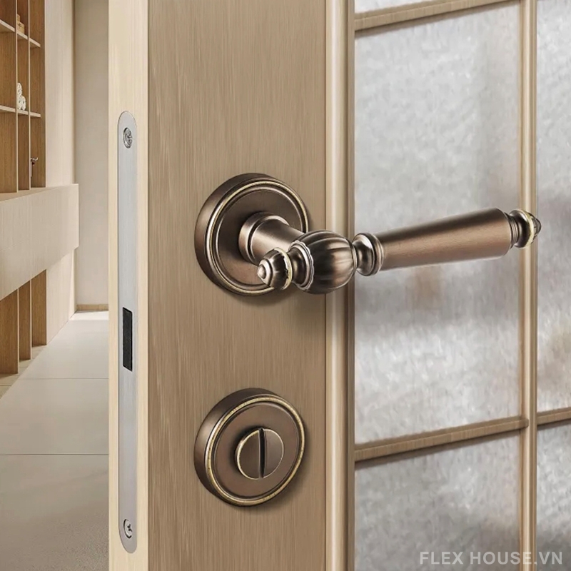 Khoá cửa phòng hiện đại hợp kim kẽm Taura C82Z322 7 Khoá cửa phòng hiện đại hợp kim kẽm Taura C82Z322 11