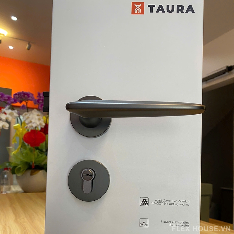 Khoá cửa thông phòng hiện đại Taura D72Z326 4 Khoá cửa thông phòng hiện đại Taura D72Z326 8