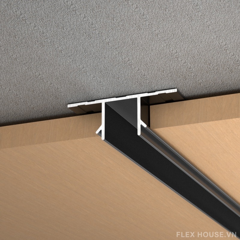 Nẹp nhôm trang trí dải đèn cho trần nhà XLK140 2 Nẹp nhôm trang trí dải đèn cho trần nhà XLK140 7