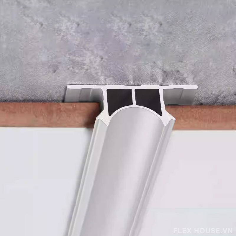 Nẹp nhôm trang trí rãnh chữ U cho trần nhà XLK138 2 Nẹp nhôm trang trí rãnh chữ U cho trần nhà XLK138 7