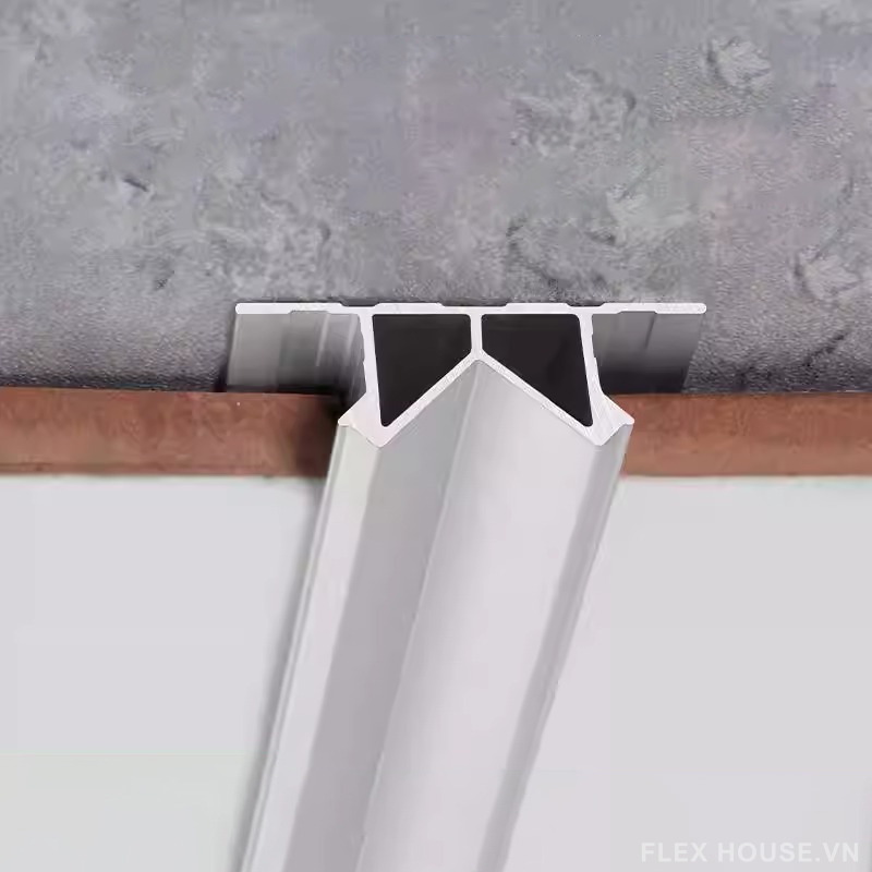 Nẹp nhôm trang trí rãnh chữ V cho trần nhà XLK139 6 Nẹp nhôm trang trí rãnh chữ V cho trần nhà XLK139 11