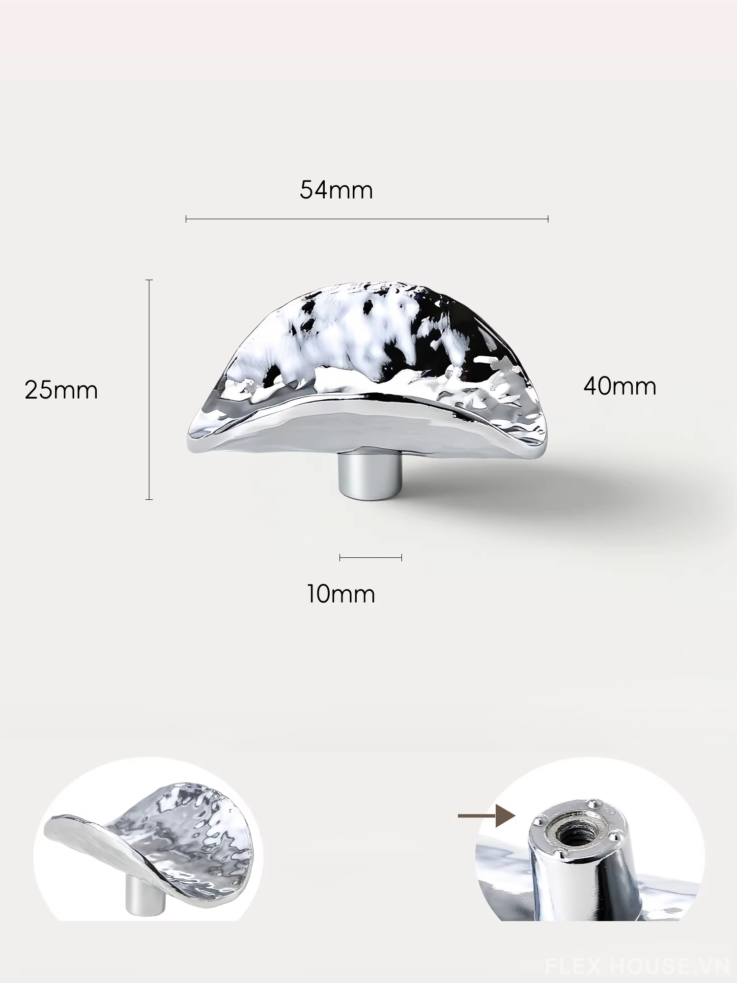 Núm tay nắm cánh tủ hợp kim cao cấp JM3632 7 Núm tay nắm cánh tủ hợp kim cao cấp JM3632 11