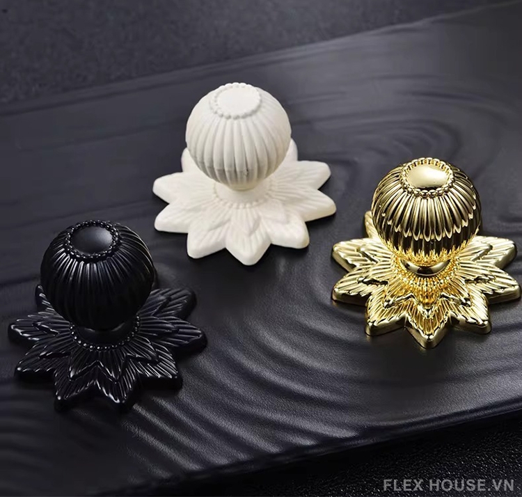 Núm tay nắm cánh tủ tròn phong cách châu Âu JM5670 1 Núm tay nắm cánh tủ tròn phong cách châu Âu JM5670 4