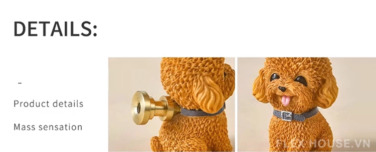 Núm tay nắm tủ chú chó decor phòng trẻ em JM5880 18 Núm tay nắm tủ chú chó decor phòng trẻ em JM5880 24