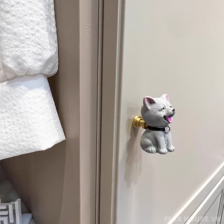Núm tay nắm tủ chú chó decor phòng trẻ em JM5880 6 Núm tay nắm tủ chú chó decor phòng trẻ em JM5880 12