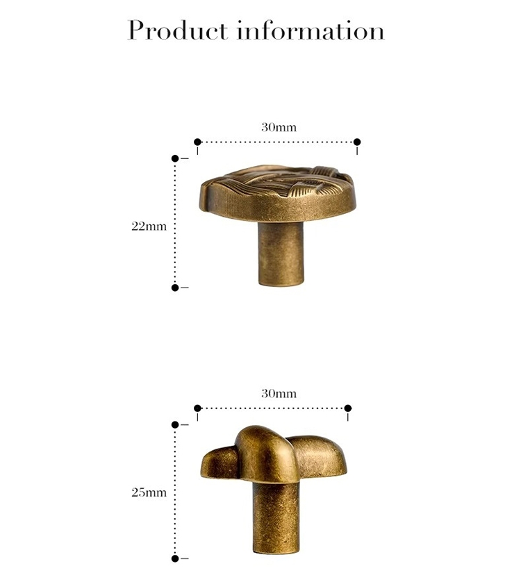 Núm tay nắm tủ đồng đan chéo cổ điển Woven Knot LT7587 12 Núm tay nắm tủ đồng đan chéo cổ điển Woven Knot LT7587 17
