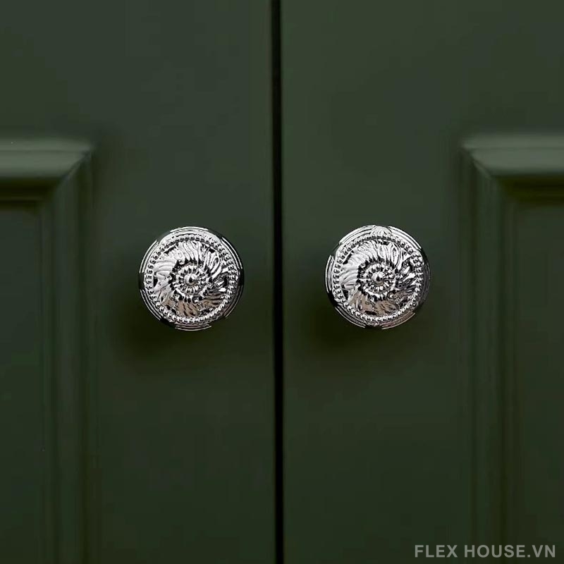 Núm tay nắm tủ đồng hoa văn Sunflower LT7160 6 Núm tay nắm tủ đồng hoa văn Sunflower LT7160 11