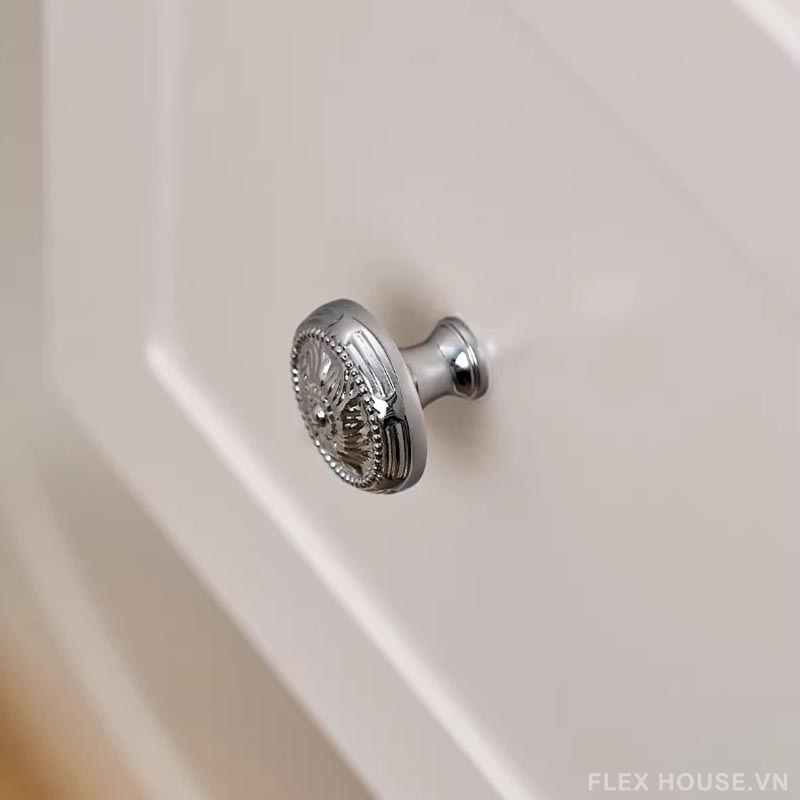 Núm tay nắm tủ đồng hoa văn Sunflower LT7160 12 Núm tay nắm tủ đồng hoa văn Sunflower LT7160 17