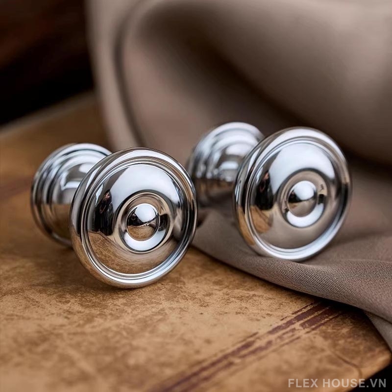 Núm tay nắm tủ đồng màu bạc sang trọng LT9044 4 Núm tay nắm tủ đồng màu bạc sang trọng LT9044 10