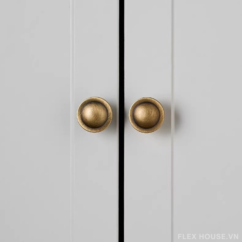 Núm tay nắm tủ đồng tròn Classic LT7171 12 Núm tay nắm tủ đồng tròn Classic LT7171 19