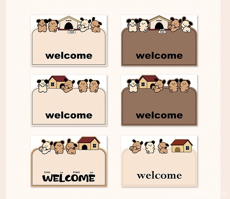 Thảm chào mừng lót cửa ra vào bằng sợi tổng hợp YY9080 9 Thảm chào mừng lót cửa ra vào bằng sợi tổng hợp YY9080