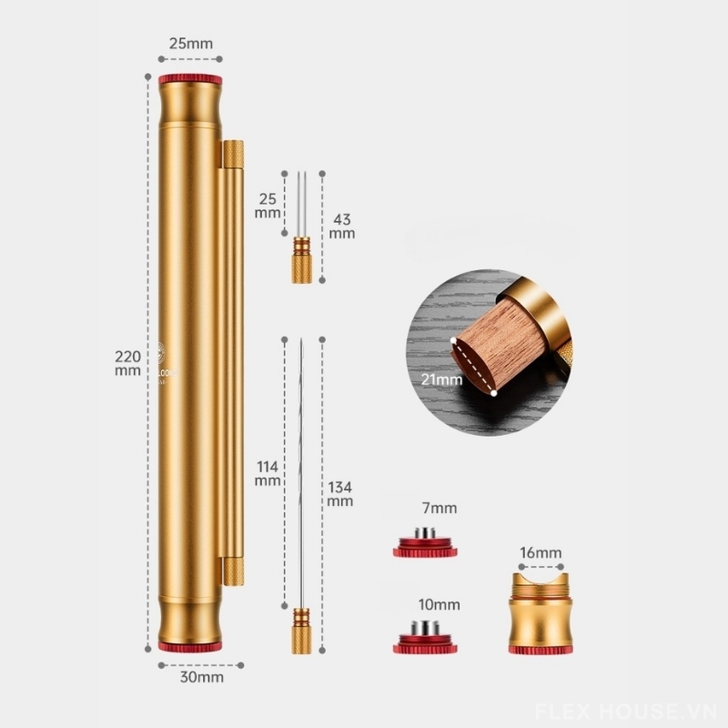 Ống đựng xì gà 1 điếu hợp kim kẽm đa năng CGL0497 10 Ống đựng xì gà 1 điếu hợp kim kẽm đa năng CGL0497 15