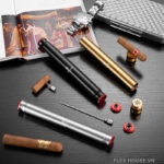 Ống đựng xì gà 1 điếu hợp kim kẽm đa năng CGL0497