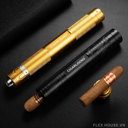 Ống đựng xì gà đơn kèm gác điếu và đục lỗ CGL2269