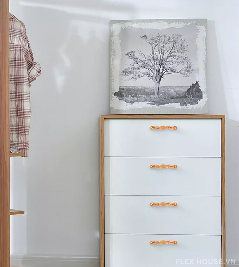 Tay nắm tủ da bò kiểu Scandinavia cao cấp JM5049 9 Tay nắm tủ da bò kiểu Scandinavia cao cấp JM5049 13