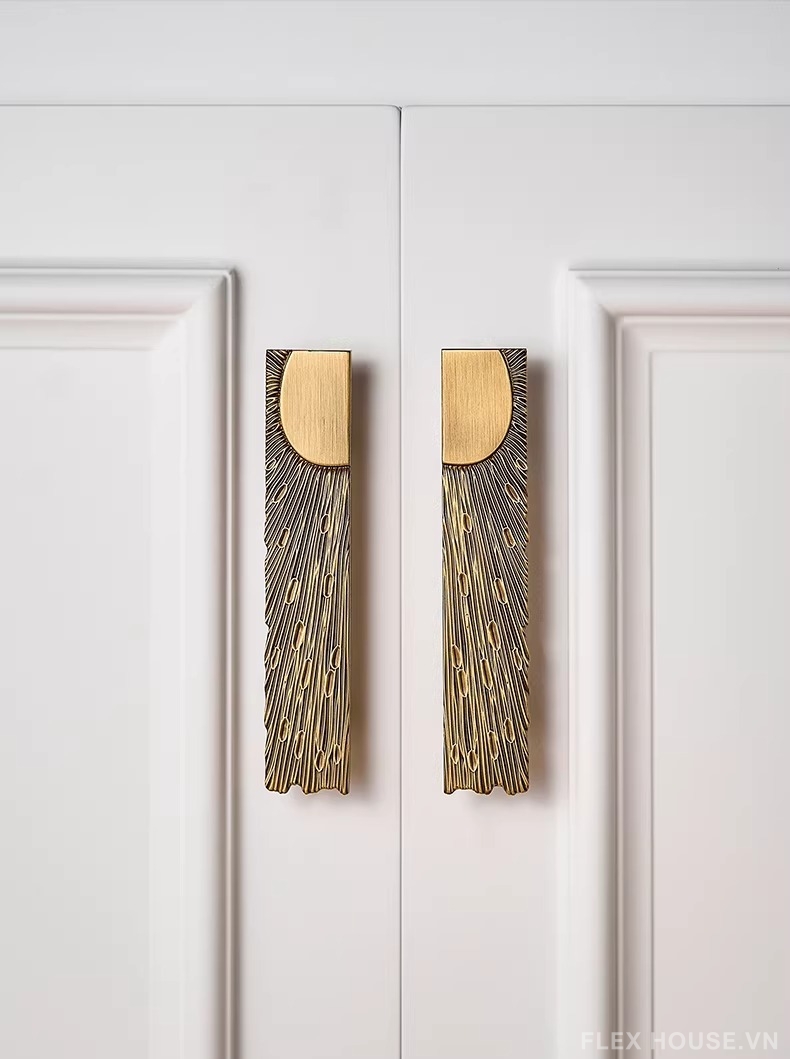 Tay nắm tủ đồng ánh dương Radiant LT2730 12 Tay nắm tủ đồng ánh dương Radiant LT2730 18