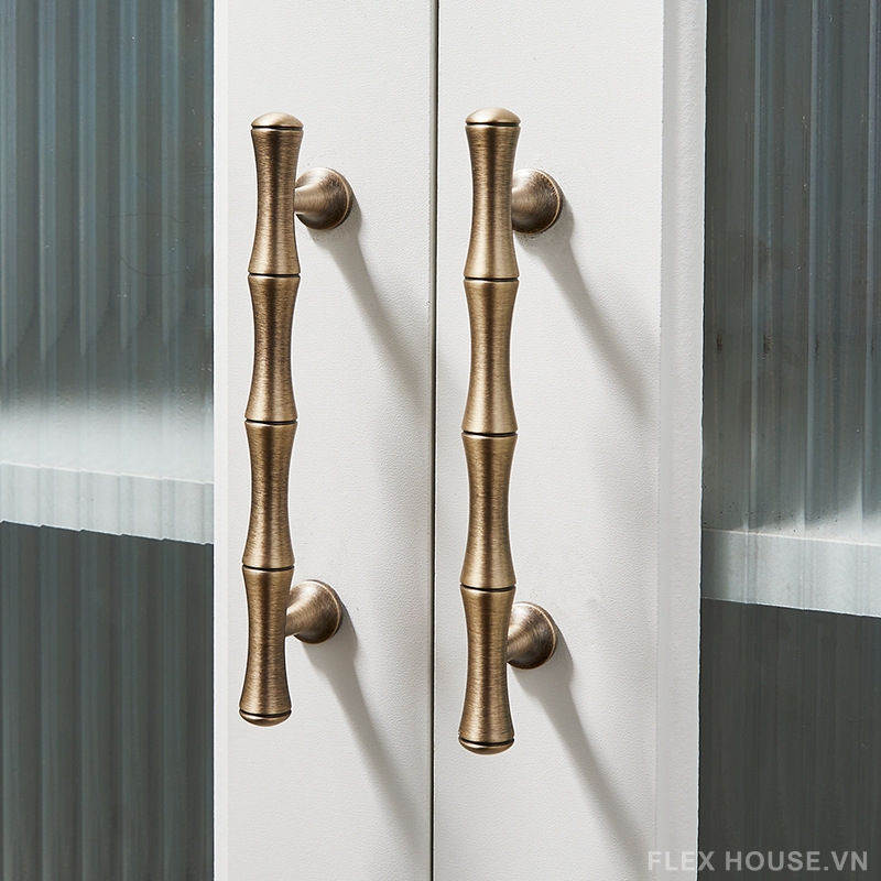Tay nắm tủ đồng dáng tre thanh lịch Retro PALO9251 4 Tay nắm tủ đồng dáng tre thanh lịch Retro PALO9251 9