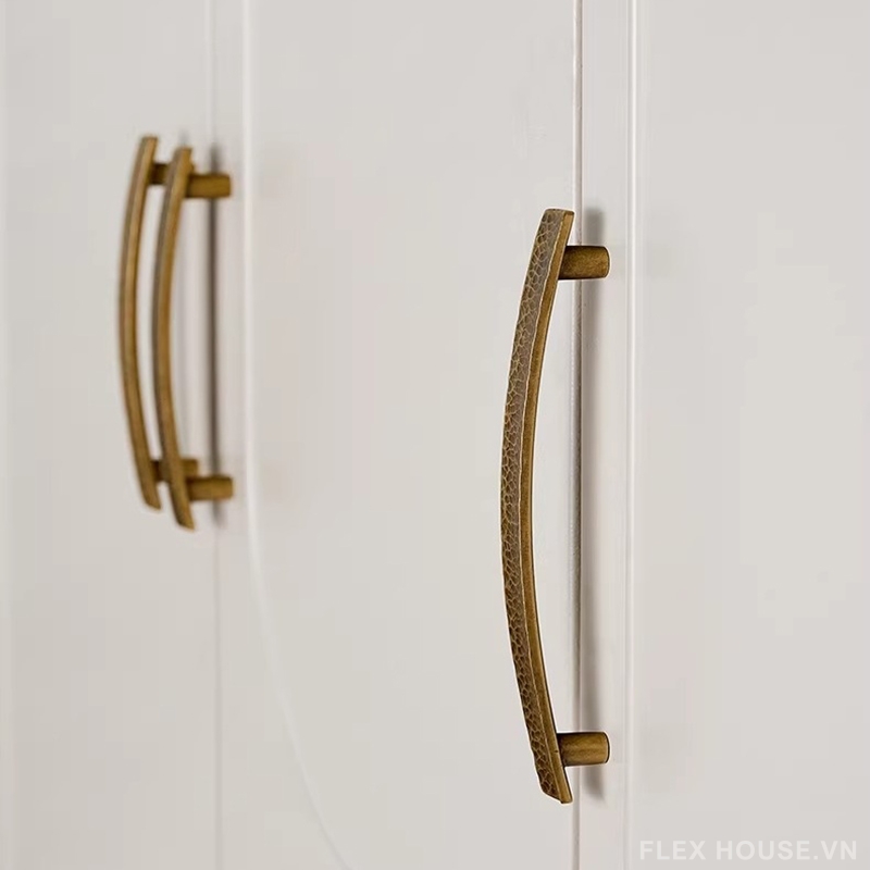 Tay nắm tủ đồng rèn Retro kiểu Pháp DX1312 10 Tay nắm tủ đồng rèn Retro kiểu Pháp DX1312 14