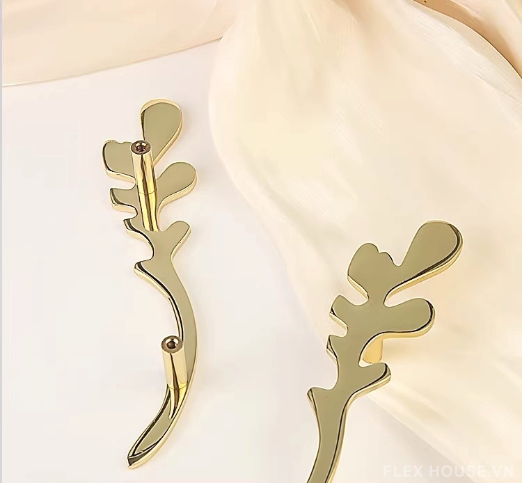 Tay nắm tủ đồng thau lá cây nghệ thuật ZPK2321 8 Tay nắm tủ đồng thau lá cây nghệ thuật ZPK2321 12