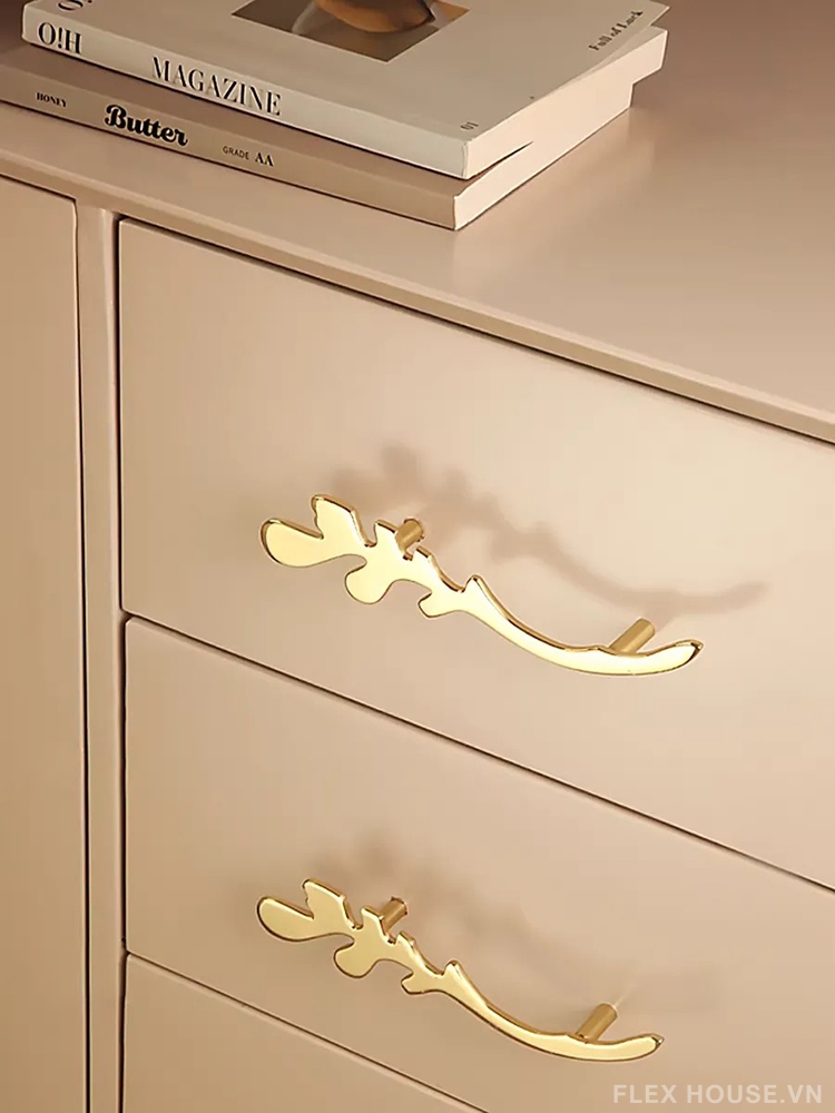 Tay nắm tủ đồng thau lá cây nghệ thuật ZPK2321 3 Tay nắm tủ đồng thau lá cây nghệ thuật ZPK2321 7