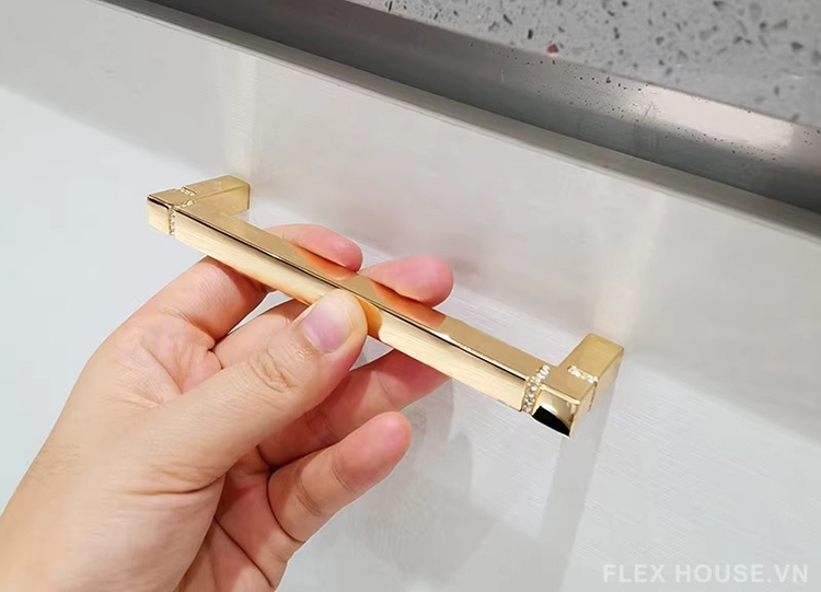 Tay nắm tủ hợp kim khảm đá hiện đại JM7657 11 Tay nắm tủ hợp kim khảm đá hiện đại JM7657 15