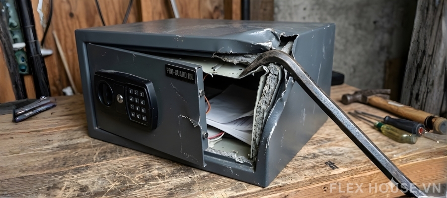 Vì sao két sắt giá rẻ tiềm ẩn nhiều rủi ro? 3 Vì sao két sắt giá rẻ tiềm ẩn nhiều rủi ro? 3