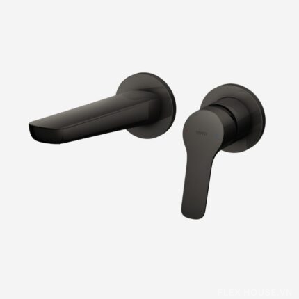 Vòi lavabo gắn tường nóng lạnh 2 lỗ TOTO TLG03307BB