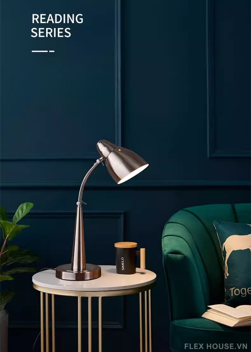 Đèn bàn học và làm việc bằng thép kiểu Mỹ SRL2985 1 Đèn bàn học và làm việc bằng thép kiểu Mỹ SRL2985