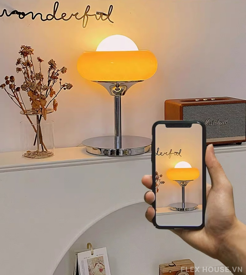 Đèn bàn màu trà phong cách Bauhaus cổ điển AT109 1 Đèn bàn màu trà phong cách Bauhaus cổ điển AT109