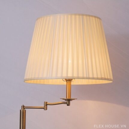 Đèn cây thân sắt sơn nướng chao vải style Nordic YS9990