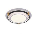 Đèn ốp trần tròn bằng mica ánh sáng 3 màu OT181T