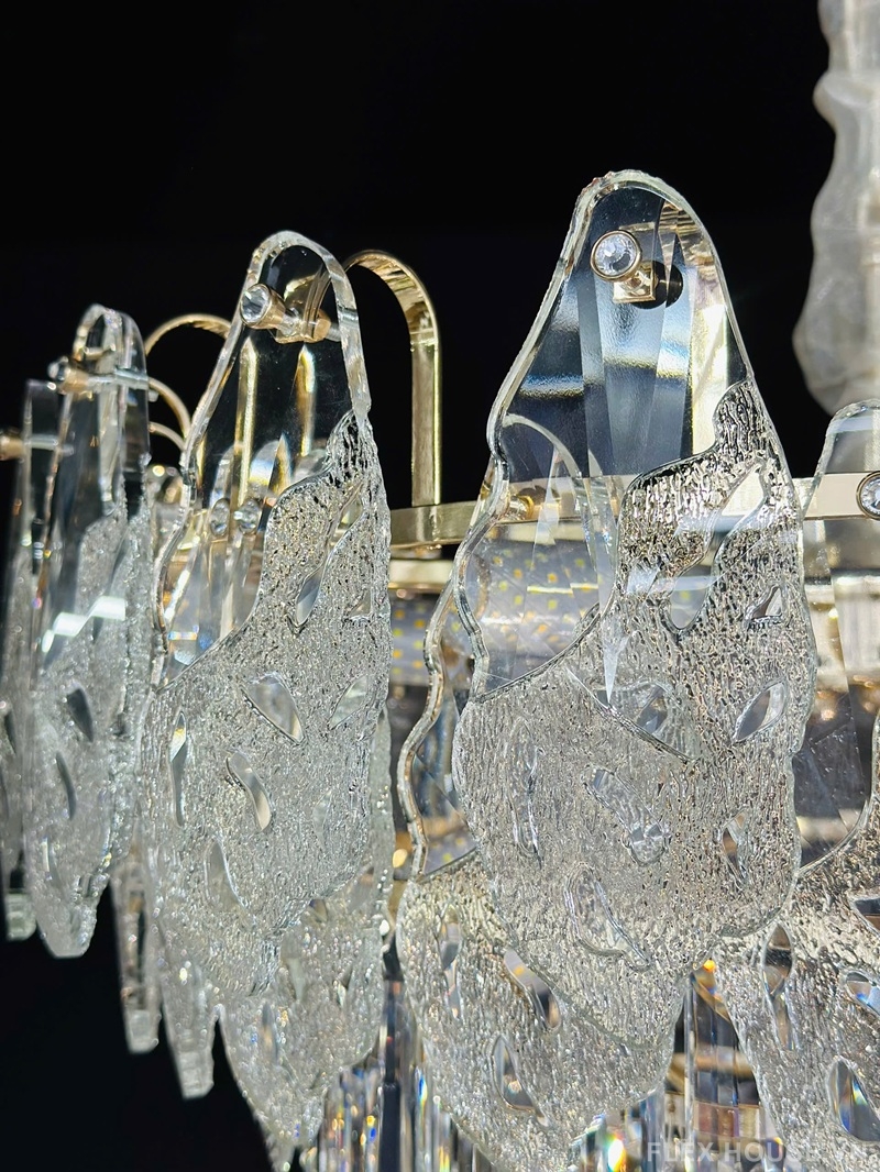 Đèn thả trần pha lê vũ khúc thiên nga TPL8883 6 Đèn thả trần pha lê vũ khúc thiên nga TPL8883