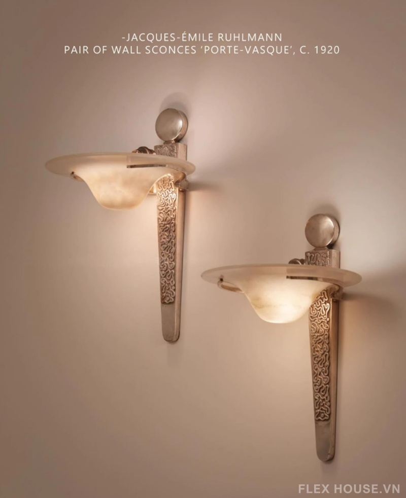 Đèn tường bằng đá cẩm thạch phong cách Pháp cổ PY4005 1 Đèn tường bằng đá cẩm thạch phong cách Pháp cổ PY4005