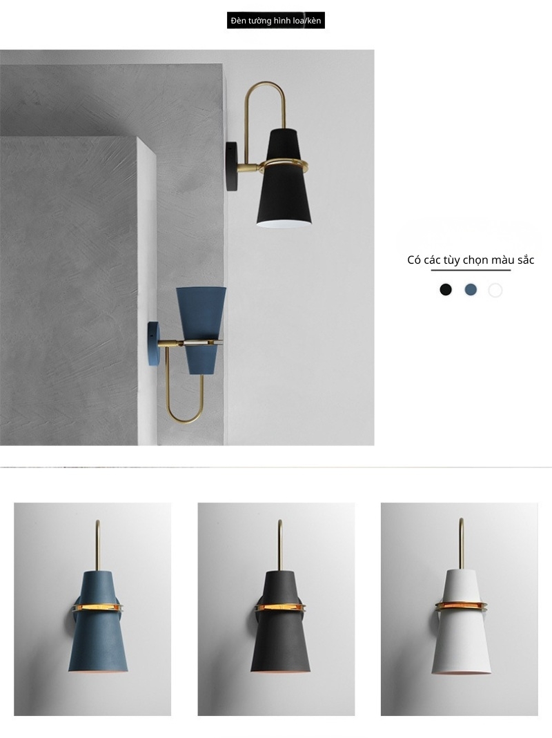 Đèn tường bằng thép cao cấp Modern Minimalist XYO6558 2 Đèn tường bằng thép cao cấp Modern Minimalist XYO6558