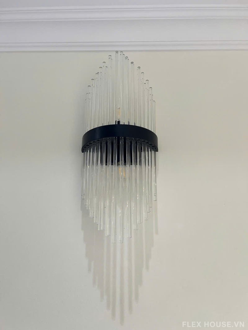 Đèn tường pha lê tinh xảo Château Crystal VPL01 5 Đèn tường pha lê tinh xảo Château Crystal VPL01