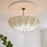 Đèn vải thả trần phòng ngủ kiểu Nhật Bản cổ điển ZCJ0484