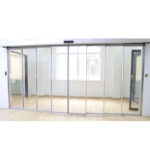 Phụ kiện cửa lùa điện hệ ray 3 lớp Shopping mall DTSC3000