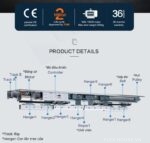 Phụ kiện cửa trượt Telescopic điều khiển từ xa DTSC2000