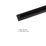 Ray trượt nhôm cao cấp và bộ đầu nối đèn rọi ray SM9189.BL.1