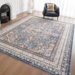 Thảm Ba Tư đế PVE lót phòng khách phòng thờ JX5864