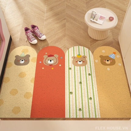 Thảm ban công chống trượt Little Bear Paradise SH7868.02