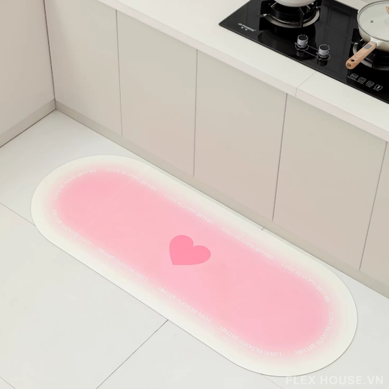 Thảm bếp bằng da chống dầu mỡ và đế PVC NS9880 6 Thảm bếp bằng da chống dầu mỡ và đế PVC NS9880