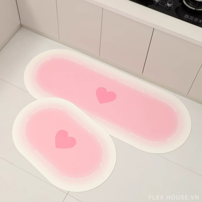 Thảm bếp bằng da chống dầu mỡ và đế PVC NS9880 2 Thảm bếp bằng da chống dầu mỡ và đế PVC NS9880