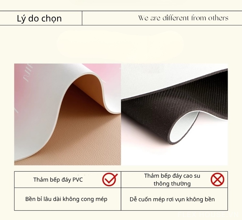 Thảm nhà bếp cao cấp hình tim viền lượn sóng NS9881 1 Thảm nhà bếp cao cấp hình tim viền lượn sóng NS9881