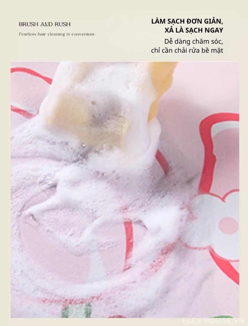 Thảm nhà bếp cao cấp hình hoa hồng Happiness HY9864 3 Thảm nhà bếp cao cấp hình hoa hồng Happiness HY9864