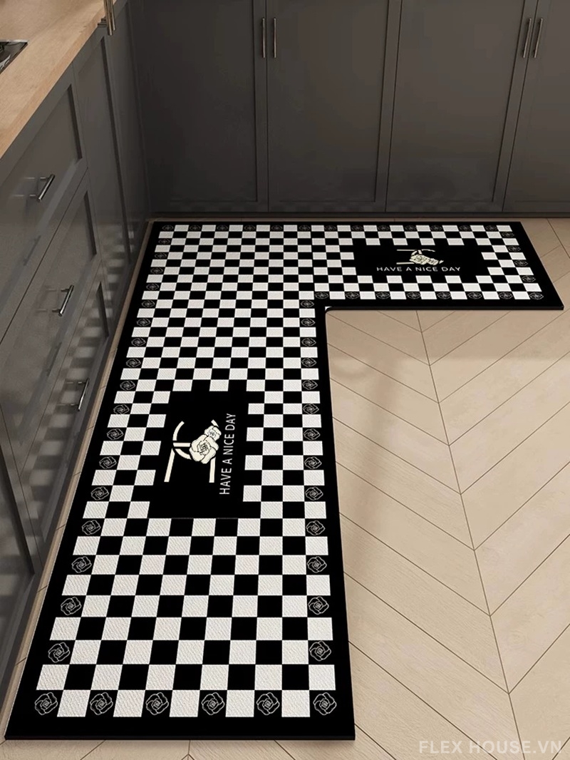 Thảm bếp da Nappa chống nước và đế chống trượt HY9863 5 Thảm bếp da Nappa chống nước và đế chống trượt HY9863.L