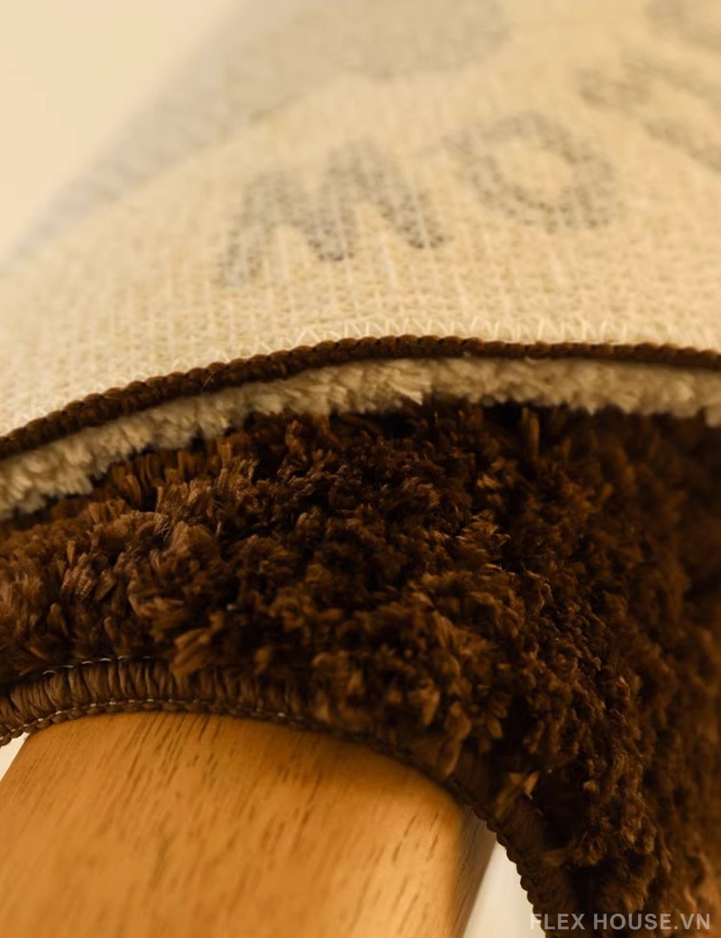 Thảm Cashmere hình hạt dẻ đậu phộng và quả óc chó QZ1256 9 Thảm Cashmere hình hạt dẻ đậu phộng và quả óc chó QZ1256