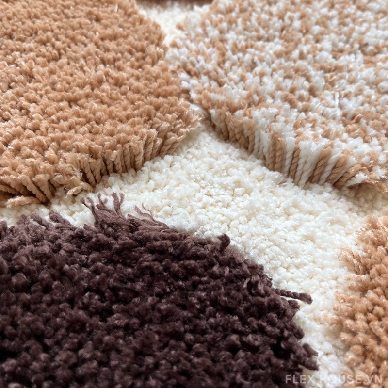 Thảm chùi chân dệt máy phủ nhung 3D họa tiết đá JT0060 4 Thảm chùi chân dệt máy phủ nhung 3D họa tiết đá JT0060