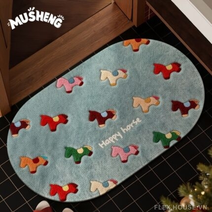 Thảm chùi chân nhà tắm ban công Happy Horse XF2631.02